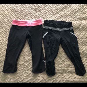 2 Pair Lululemon Leggings